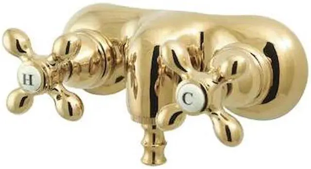 Alt view image 3 of 4 - WALL MOUNT LEG TUB FILLER PVD (1)CCMX2H (1)CCMX2C