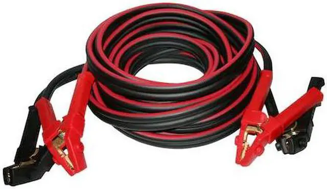 Alt view image 2 of 2 - Booster Cable Set Clamp to Clamp 30 Ft 1/0 Gauge Bulldog Winch