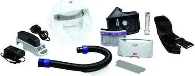 Alt view image 3 of 4 - 3M 1334262 PAPR System Kit,Belt-Mounted,HE Filter