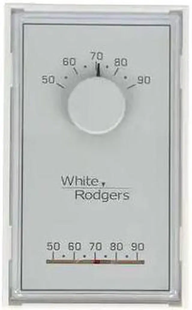 Alt view image 6 of 6 - Emerson Low Volt NP Analog Tstat Heat,Rectangle  1E30N-910