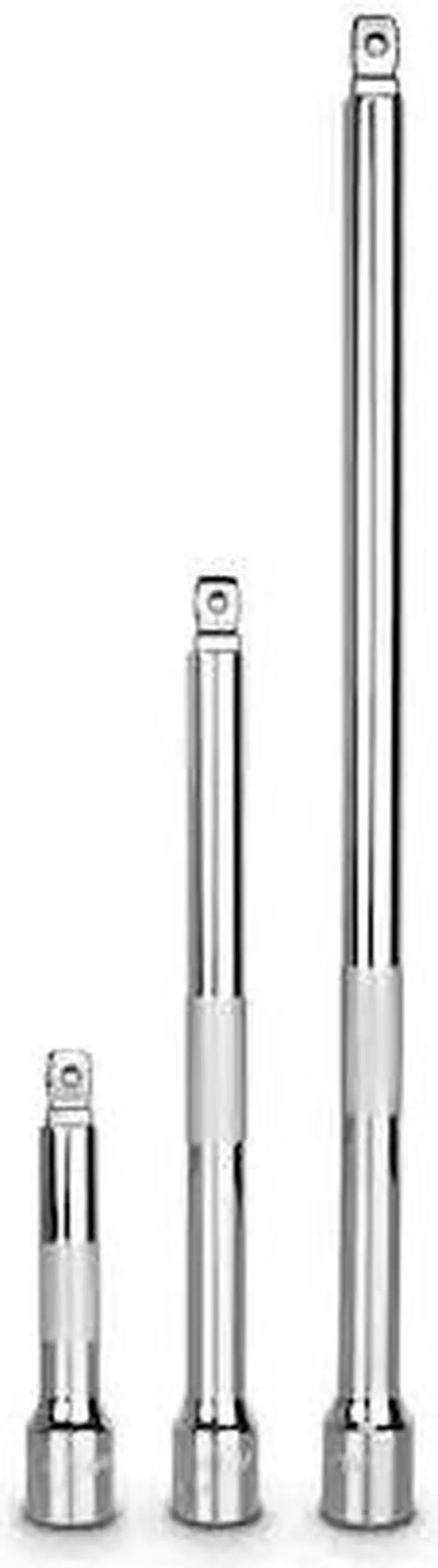 Alt view image 2 of 8 - capri tools 1/2-inch drive wobble extension bar set, 3-piece (1-2600)