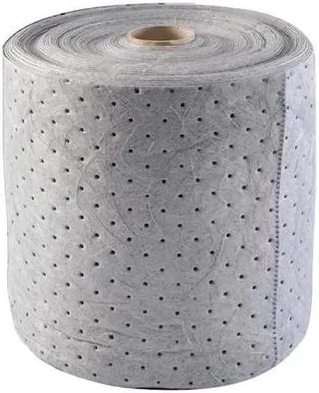 Main image of CONDOR 35ZR25 Absorbent Roll, Absorbs 16.5 gal. Universal, ,Gray