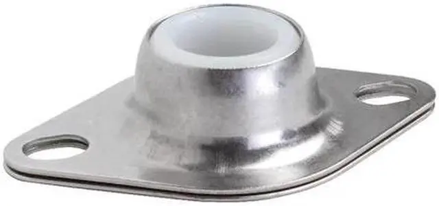 Main image of CLESCO F2SS-UH-100 F2SS-UH-100 UHMW-PE Bearing, Pressed Stainless Steel