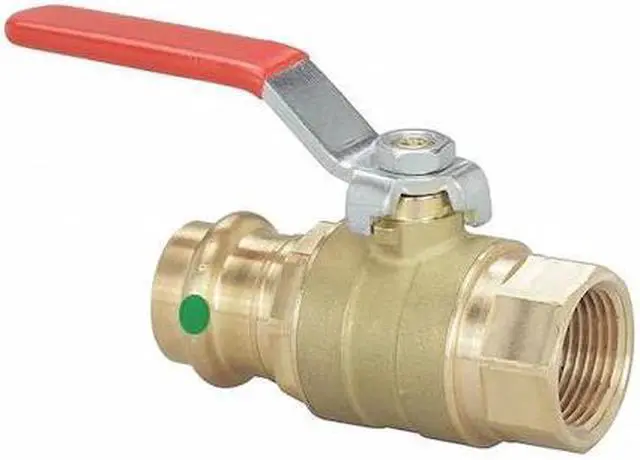 Alt view image 2 of 2 - VIEGA 24035 Viega ProPress ball valve, 3/4" x 3/4"