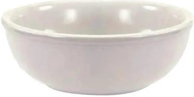 Main image of CRESTWARE AL34 Nappie Bowl, 15 oz., Ceramic Bright White PK36