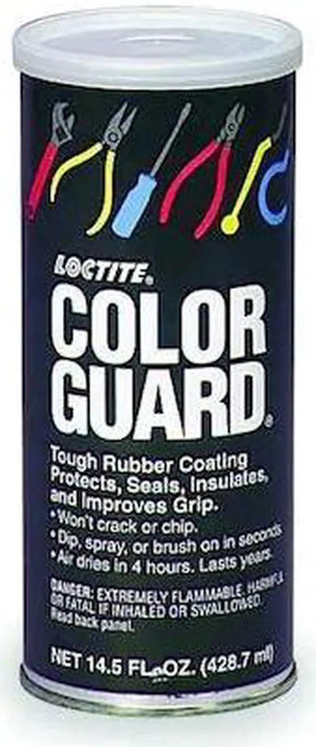 Alt view image 2 of 5 - LOCTITE 338130 Rubber Protectant Color Guard,Red,14.5oz