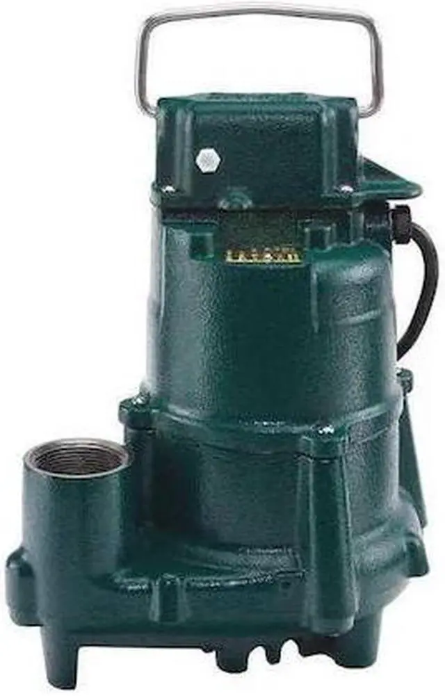 Alt view image 4 of 5 - ZOELLER E98 Submersible Effluent Pump,1/2hp,4.7A