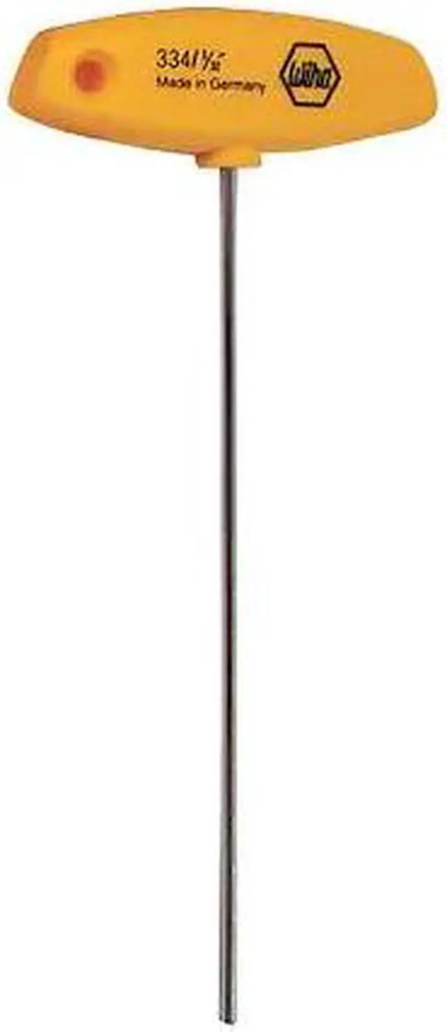 Alt view image 4 of 4 - WIHA 33465 SAE Plain Hex Key Hex Key, 5/32" Tip Size, 6 in Long, 6 in Short