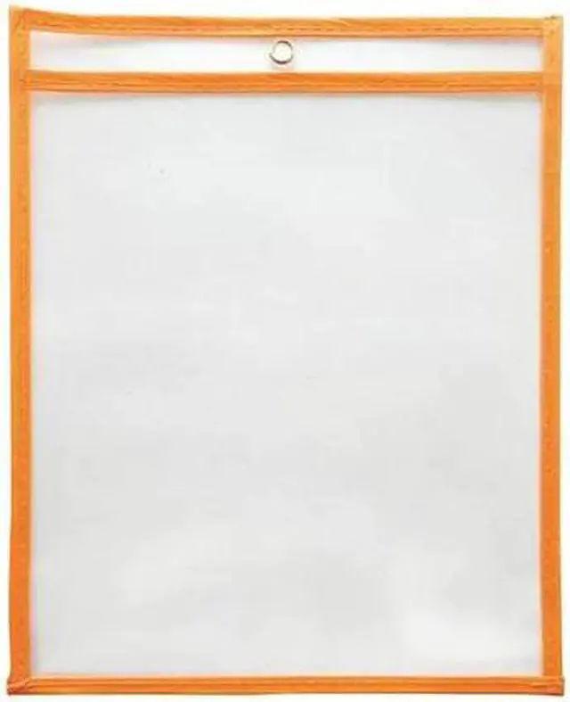 Main image of ZORO SELECT 45TU81 Shop Ticket Holder,Orange,12 in. W,PK15
