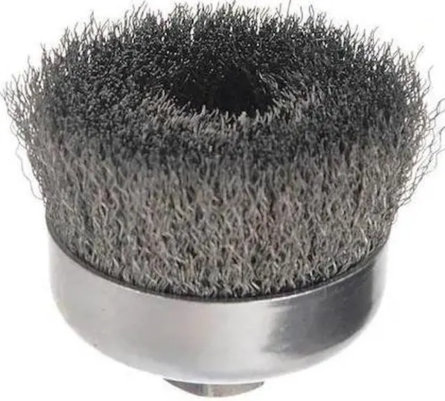 Main image of WEILER 93399 Crimped Wire Cup Wire Brush, 4", 0.014"
