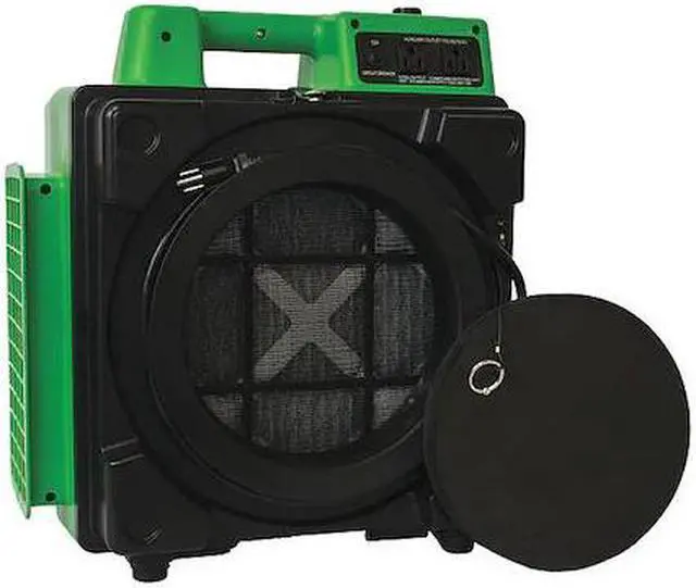 Main image of XPOWER X-2480A GREEN HEPA Mini Air Scrubber W/ Built-In Power Outlets & 3-Stage