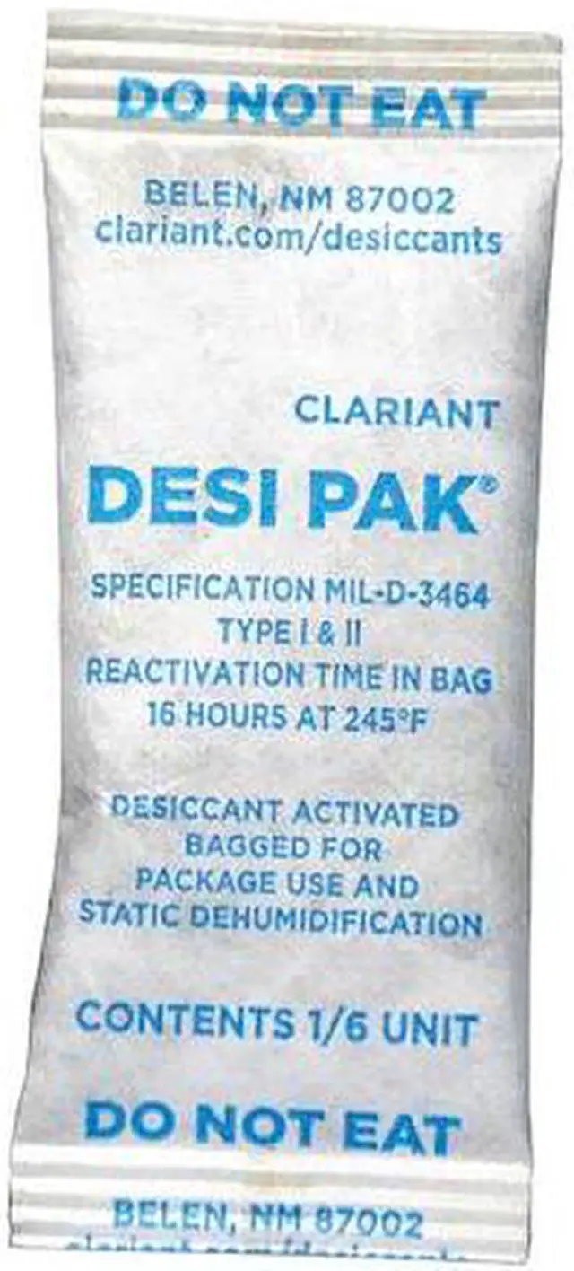 Alt view image 4 of 4 - ARMOR SHIELD D1/6UCT Desiccant,0.14cuft,White,1/6oz,PK1200