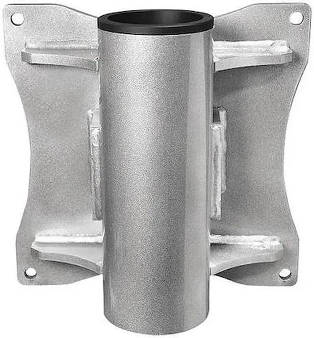 Main image of OZ LIFTING PRODUCTS OZWALL4 Mounting Base, 2,500 lb Capacity, Silver