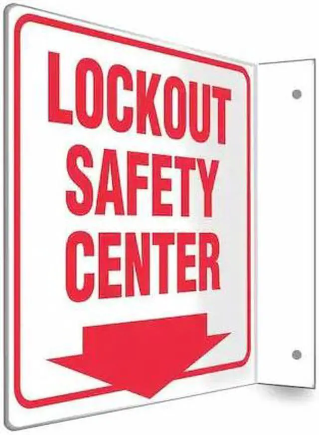 Main image of CONDOR 480W59 High Visibility Safety Sign, 8 in Height, 8 in Width, PETG,