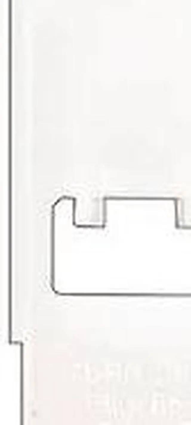 Main image of RHEEM AP8313-10 Thermostat Cover,Plastic,7" x 2"