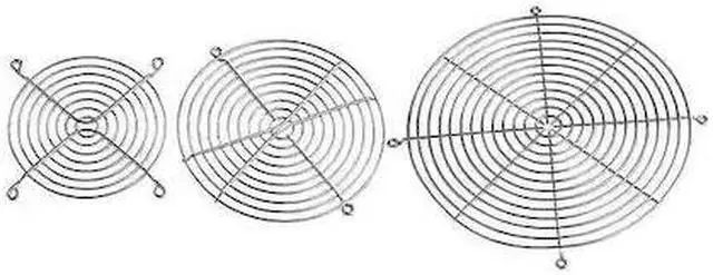 Alt view image 2 of 2 - NVENT HOFFMAN AGARD4 Fan Finger Guard