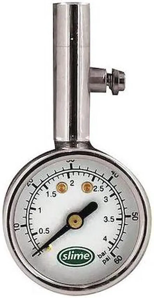 Main image of SLIME 20048 Dial Tire Gauge,5 to 60 PSI