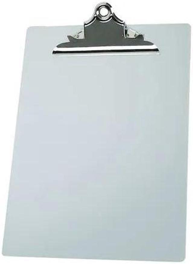 Main image of ZORO SELECT 2LJX4 8-1/2" x 11" Plastic Clipboard, Silver