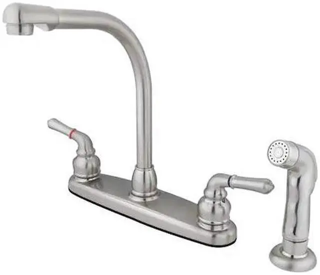 Alt view image 5 of 7 - 8 High Arch Kitchen Faucet With Sprayer
