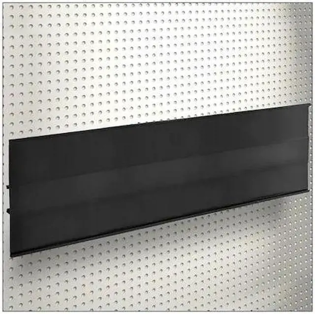 Alt view image 5 of 7 - Azar Displays Extended Graphic Sign Holder 9 x 36-inch 600936-BLK