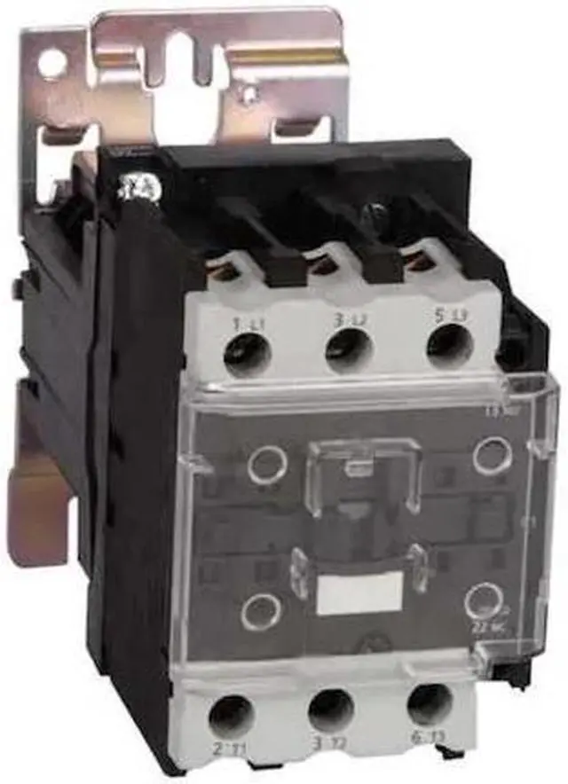 Main image of DAYTON 6ECD6 IEC Magnetic Contactor, 3 Poles, 24 V DC, 50 A, Reversing: No