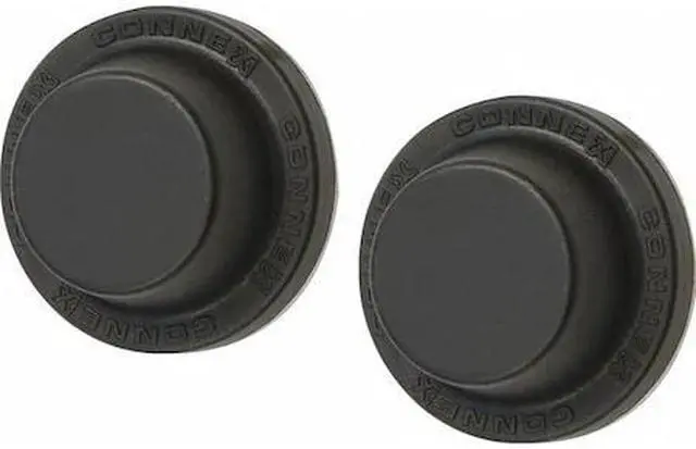 Main image of MAG-MATE D1BL Magnetic Door Holder, Rare Earth Elements, Black, Finish: Plastic