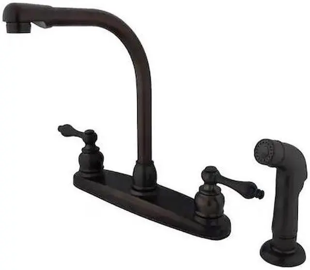 Alt view image 2 of 4 - Kingston Brass KB715ALSP Kitchen , Faucet, Oil Rubbed Bronze