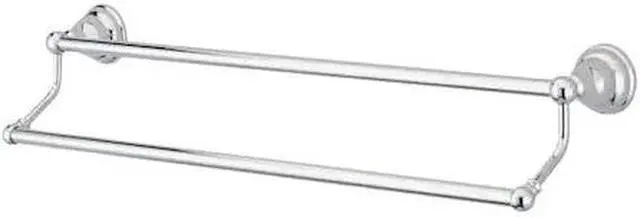 Alt view image 2 of 4 - Kingston Brass BA556318C Royale 18 in. Dual Towel Bar, Chrome