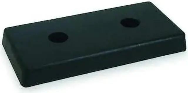 Main image of ZORO SELECT 2MYR2 Dock Bumper,8x2x17-1/2 In.,Rubber