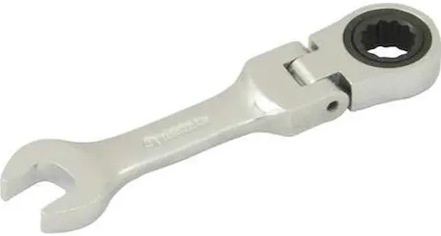 Main image of DYNAMIC D076212 Tools 3/8" Stubby Flex Head Ratcheting Wrench