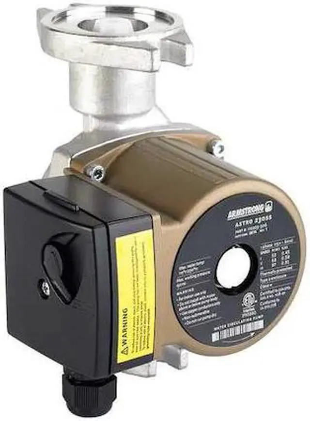 Alt view image 2 of 2 - ARMSTRONG 110223-306 Hot Water Circulating Pump, 1/8 hp, 115V, 1 Phase, Flange
