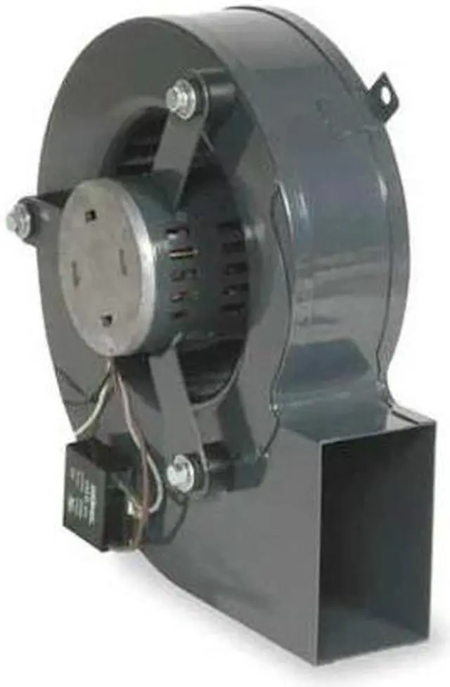 Alt view image 2 of 3 - DAYTON 1TDR2 Rectangular OEM Blower, 1400 RPM, 1 Phase, Direct, Rolled Steel