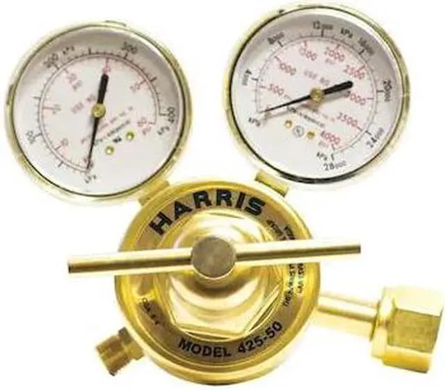 Alt view image 3 of 3 - 425 Series Gas Regulator 0 to 50 psi,  2.75",  Oxygen