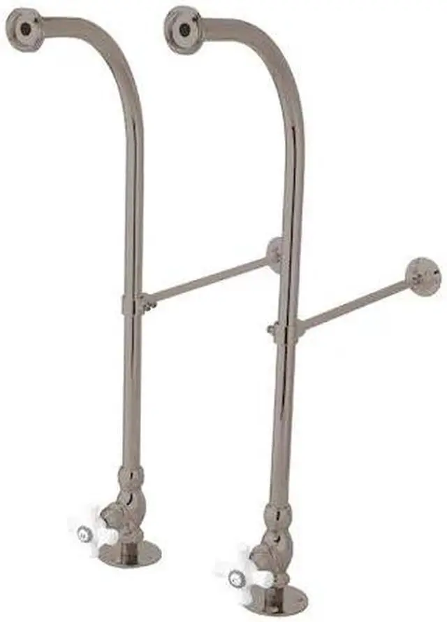 Alt view image 5 of 5 - Kingston Brass CC458CX Bath Supply Line, Satin Nickel