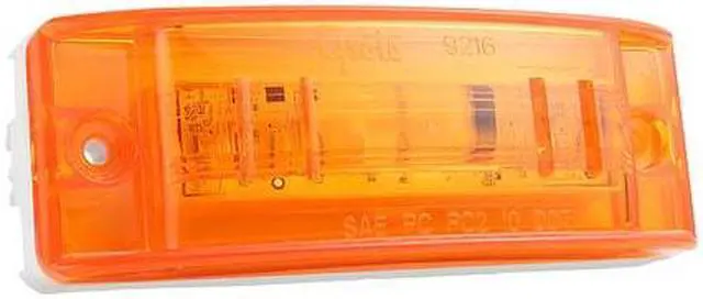 Main image of GROTE 47163 Clearance/Marker Lamp,Optic Lens,LED,Ylw