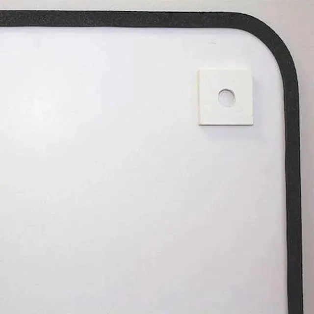 Main image of Magna Visual WOW-2436 White-on-White Magnetic Planning Board, Steel, 36 x 24, White/Black