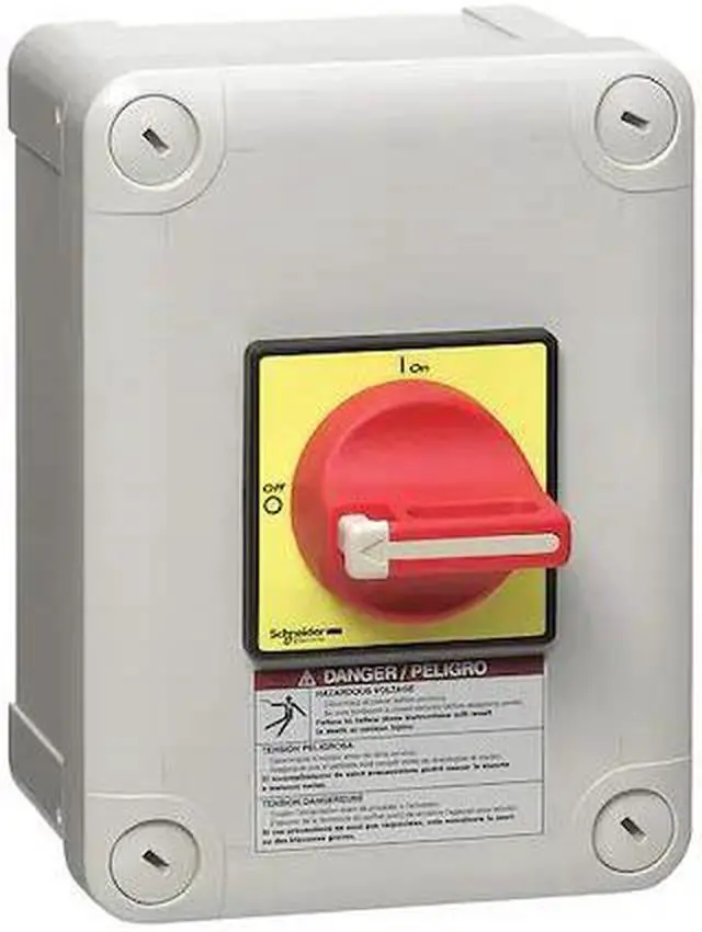 Alt view image 2 of 2 - SQUARE D VC1GUN Enclosed Disconnect Switch, 20 A, 690V AC, 3 pole