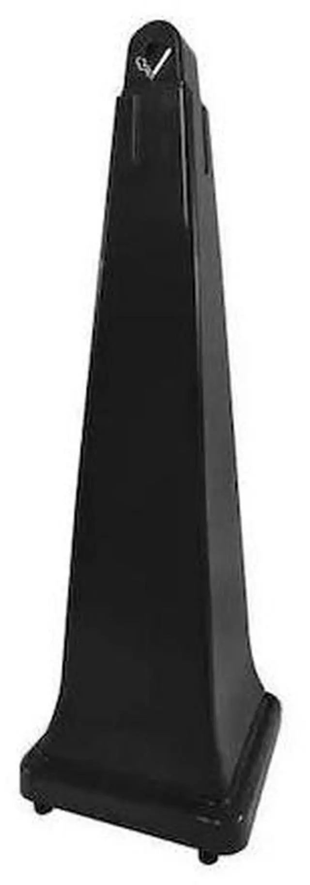 Alt view image 2 of 8 - Cigarette Receptacle,1 gal.,Black RUBBERMAID FG257088BLA