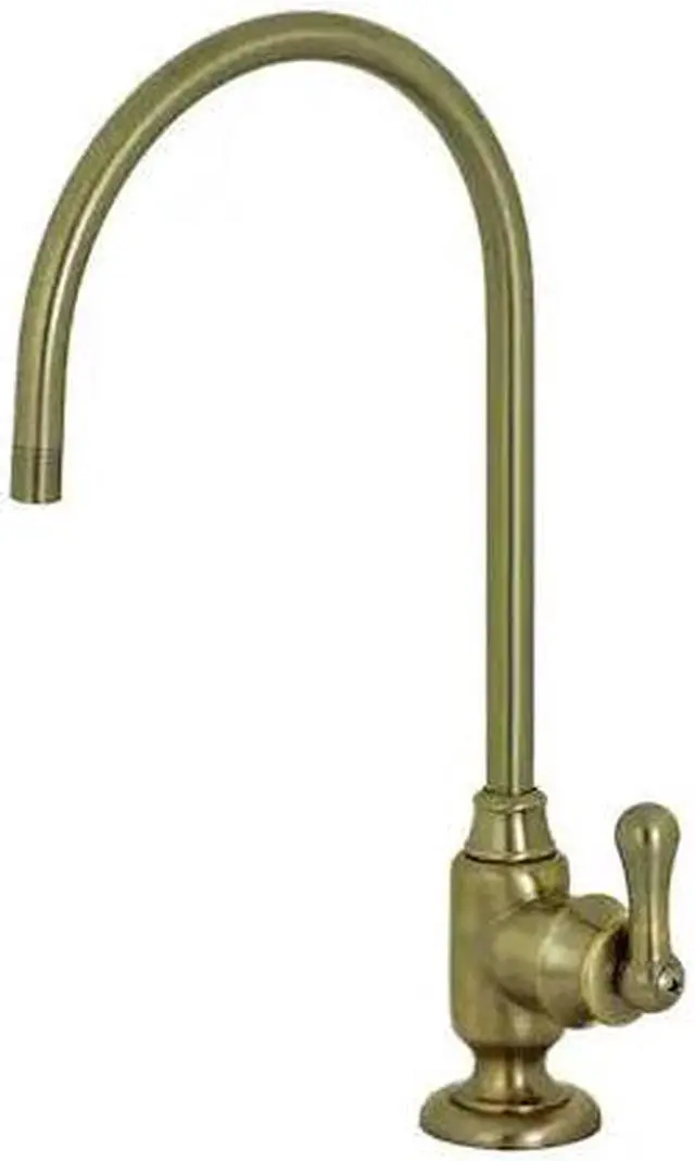 Alt view image 2 of 11 - Kingston Brass KS5193AL Traditional Royale Single-Handle Water Filtration Faucet - Vintage Brass