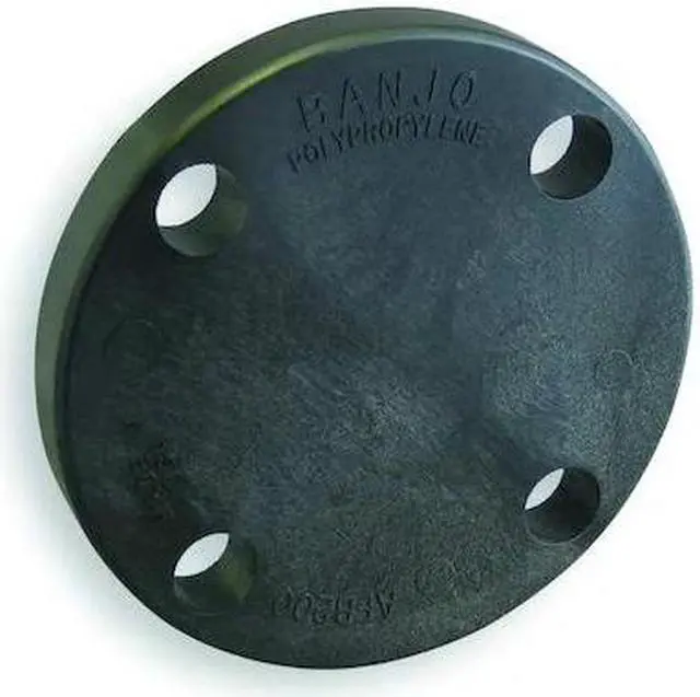 Main image of ZORO SELECT AFB200 Blind Flange, Polypropylene, 2", Class 150, 150 psi Max