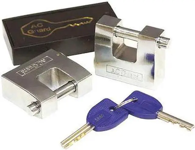 Alt view image 4 of 4 - Locks And Hide-a-Key for A/C Condenser Sercuity Cage