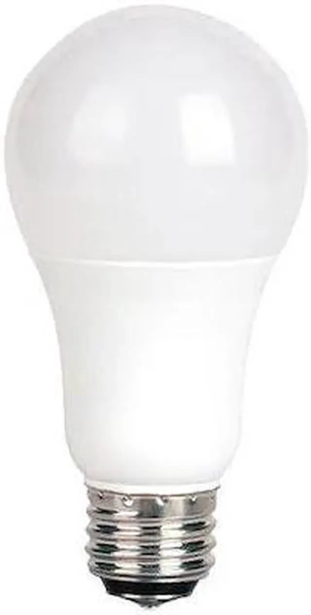 Main image of SATCO S8571 3W/9W/12W A19 LED Light Bulb - Medium Base - Frost Finish