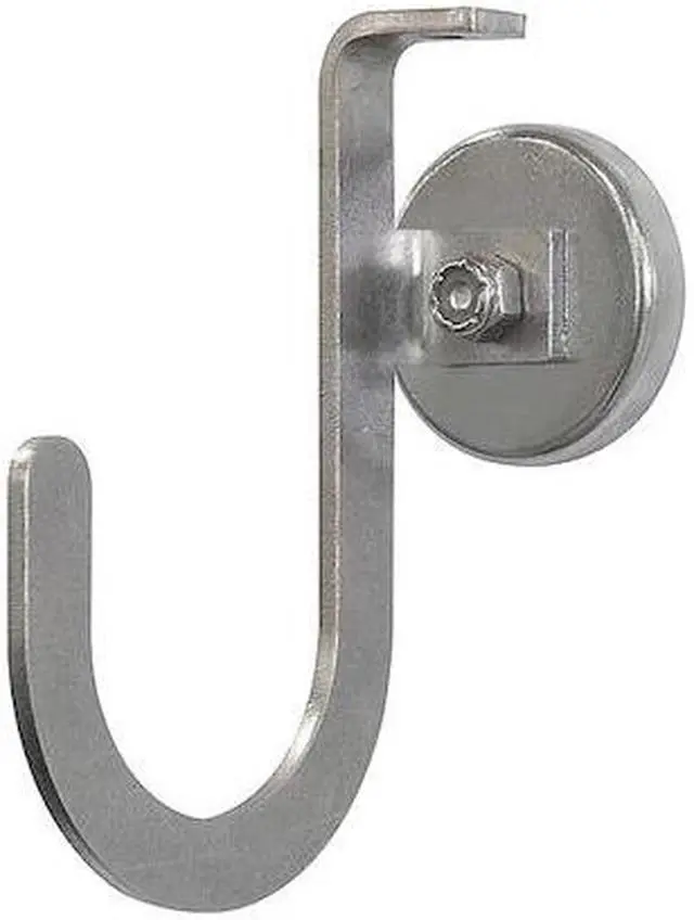 Main image of MAG-MATE MX2000JH J-Hook,Silver,Stainless Steel,3 1/4 in D