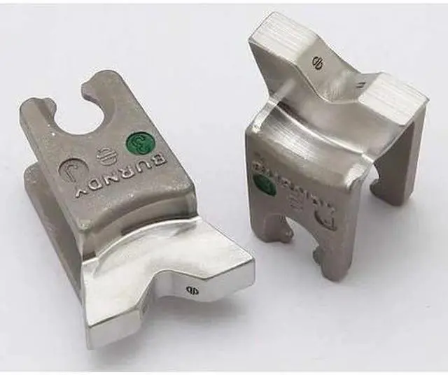 Alt view image 2 of 2 - Type W Crimping Die,Green BURNDY W1CVT