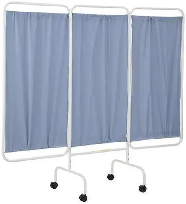 Main image of R&B WIRE PRODUCTS PSS-3C/AML/PB Three Panel Mobile Privacy Screen with
