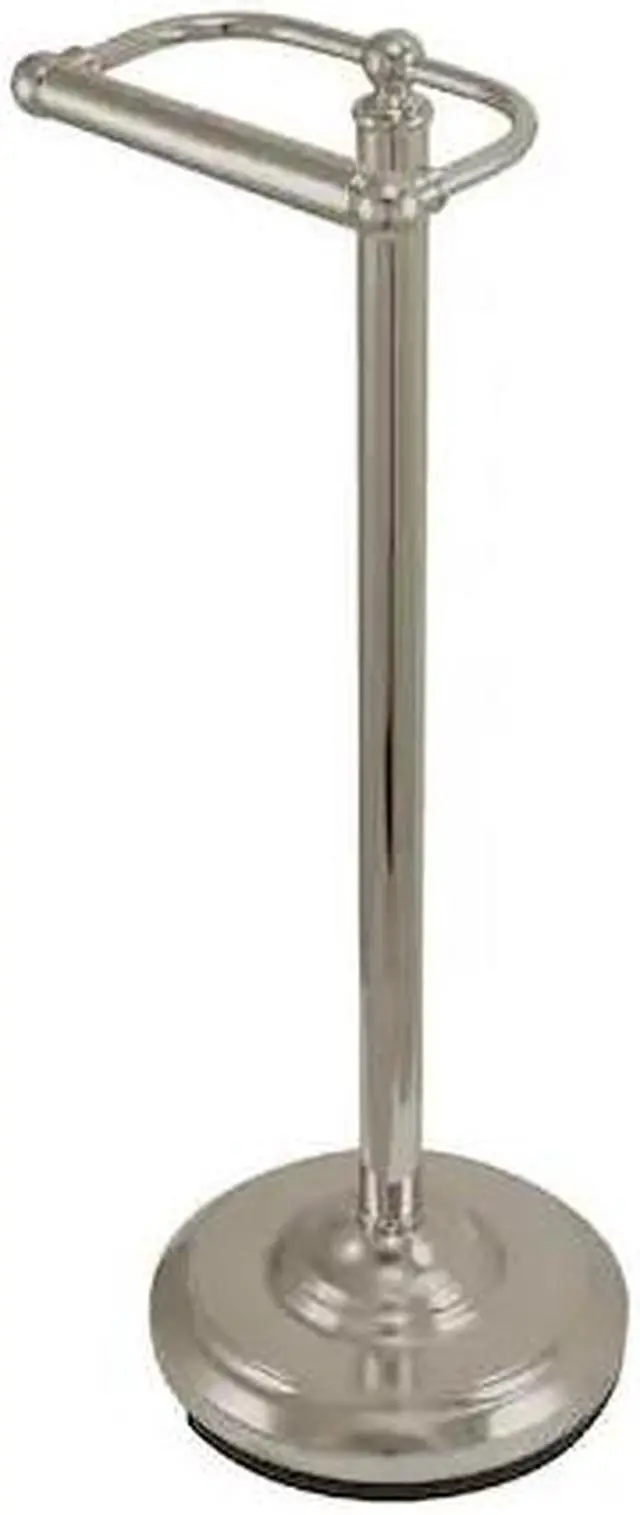 Alt view image 10 of 12 - CLASSIC PEDESTAL PAPER HOLDER-Satin Nickel Finish