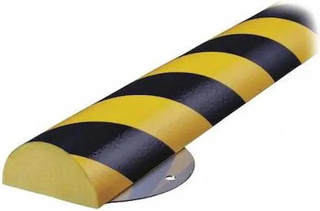 Main image of KNUFFI 60-6869 Surface Guard,Dome,Black/Yellow