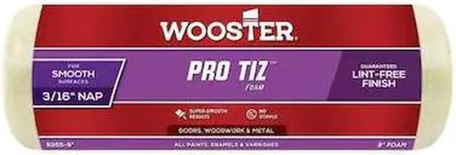 Alt view image 2 of 3 - WOOSTER R265-9 9" Paint Roller Cover, 3/16" Nap, Foam