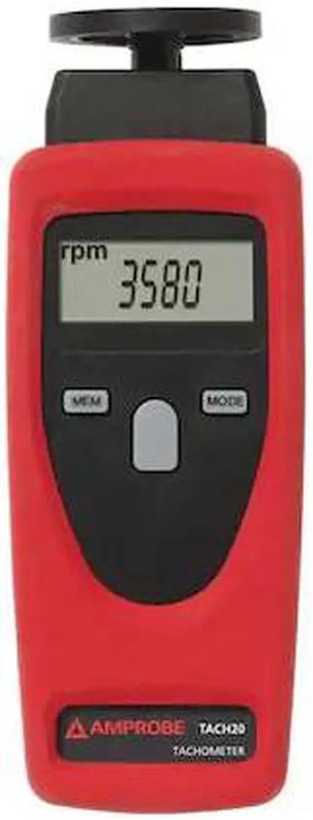 Alt view image 2 of 2 - AMPROBE TACH-20 Tachometer,1 to 19,999 rpm