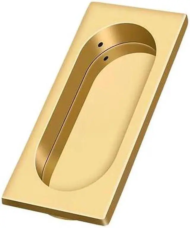 Alt view image 2 of 2 - Deltana FP4134CR003 4 x 1.62 x 0.37 in. Large Flush Pull, Lifetime